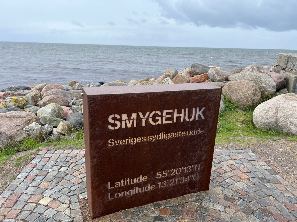 Smygehuk – 55 Grad, 20 Minuten nördliche&nbsp;Breite